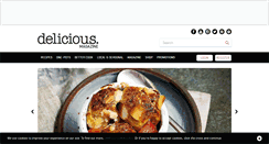Desktop Screenshot of deliciousmagazine.co.uk